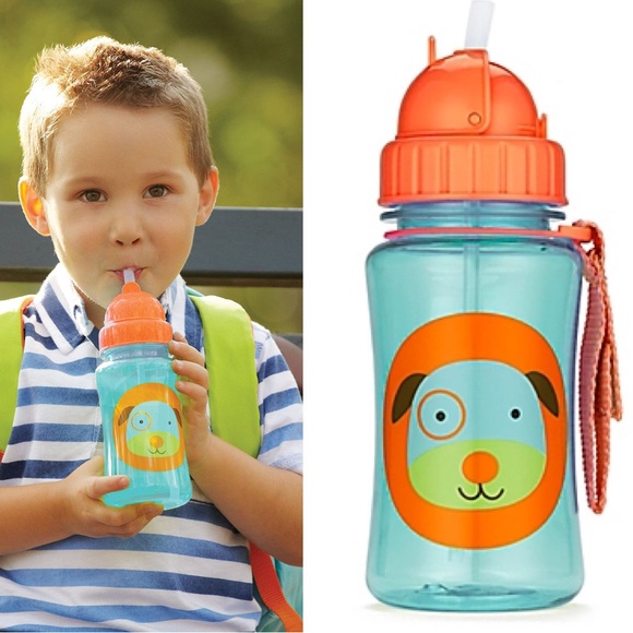 NWT Skip Hop Zoo Baby Feeding Bundle: Bottle, Snack Cup, Plate/Bowl & Utensils - Picture 3 of 10